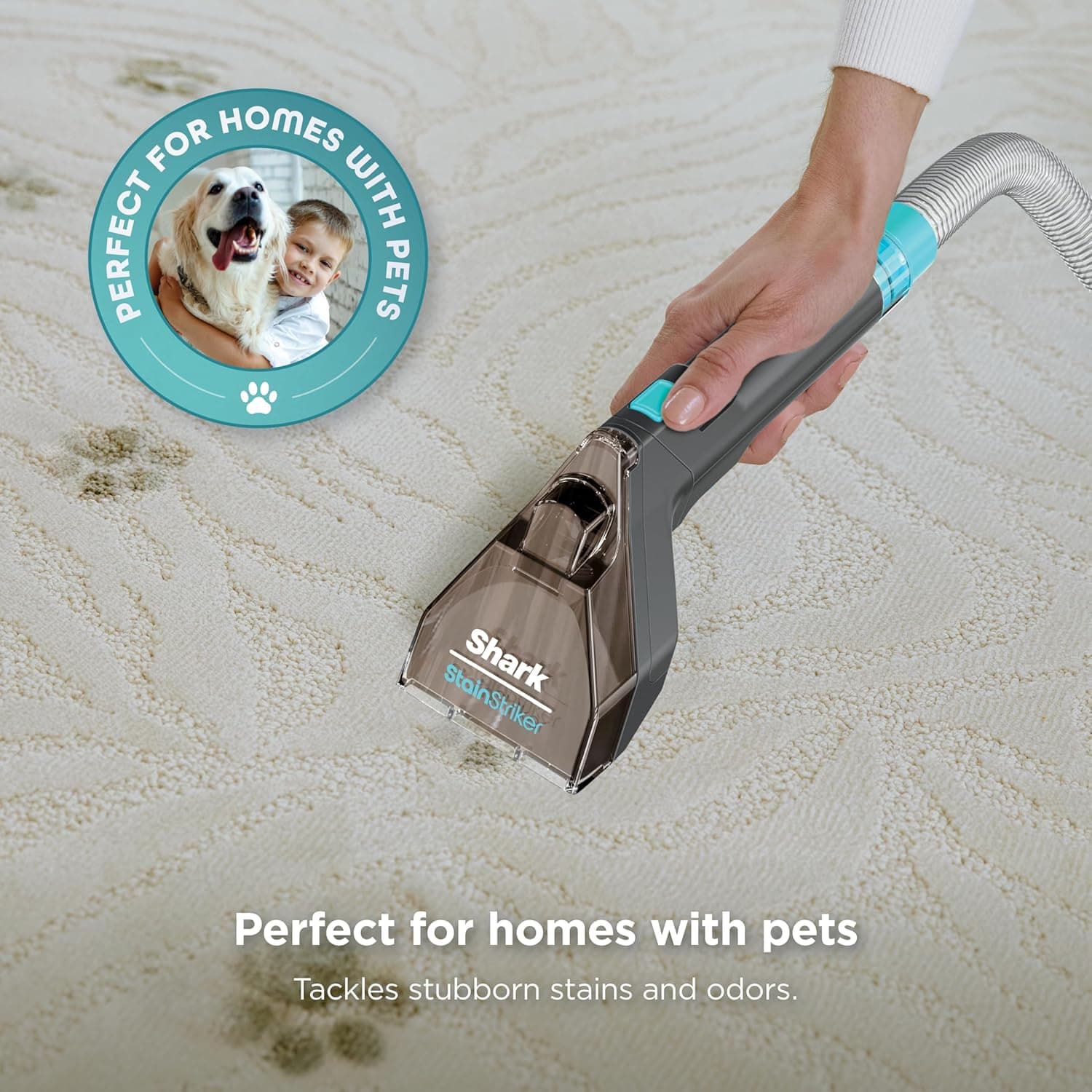 Shark StainStriker Portable Carpet & Upholstery Cleaner — home product photo, view 6 of 7